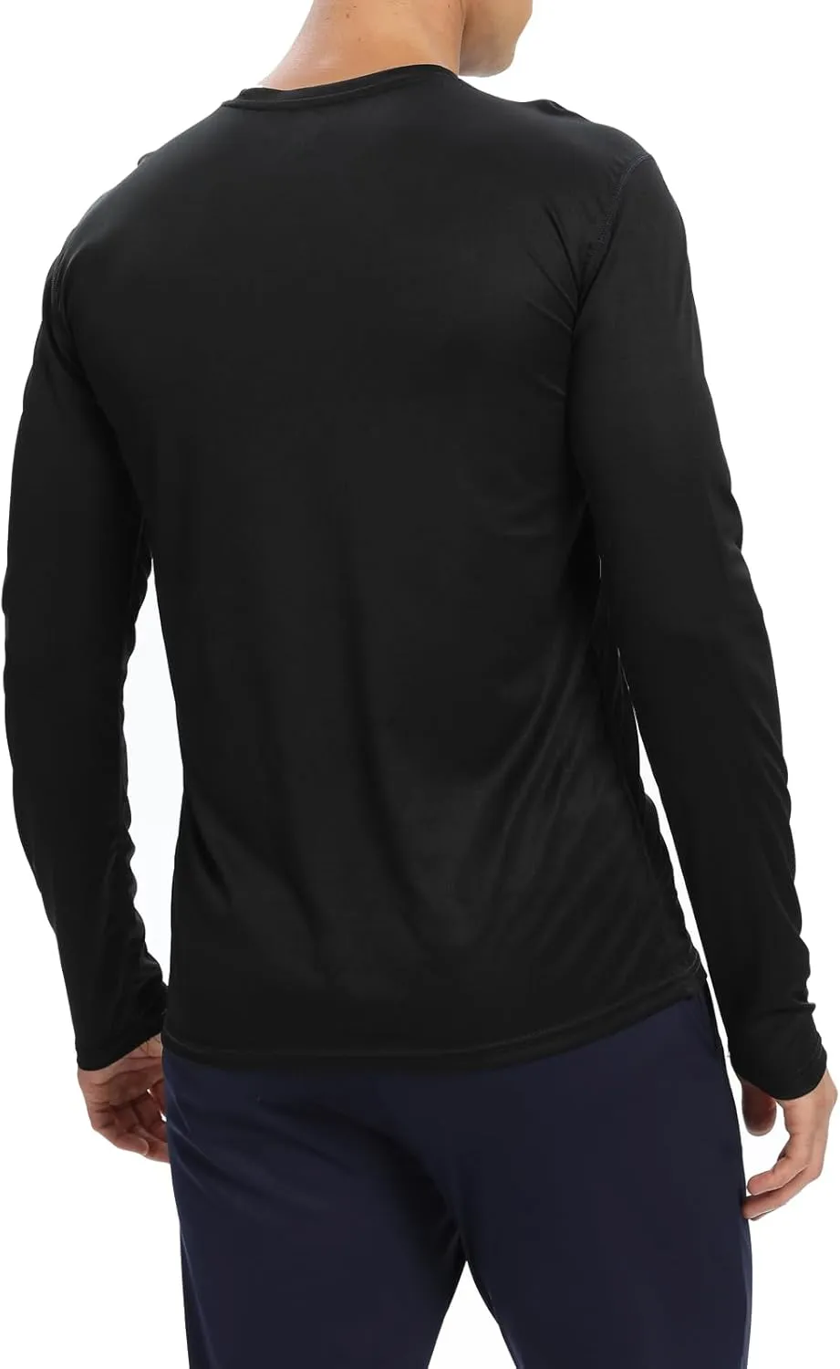 1/3 /6 Pack Men’s Long Sleeve T Shirts,Running Sun Protection UPF 50  Shirts Quick-Dry Lightweight Workout T-Shirts