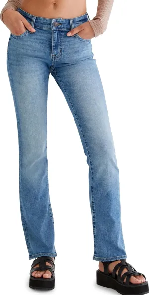 Aeropostale Women's Aero Mid Rise Bootcut Jean