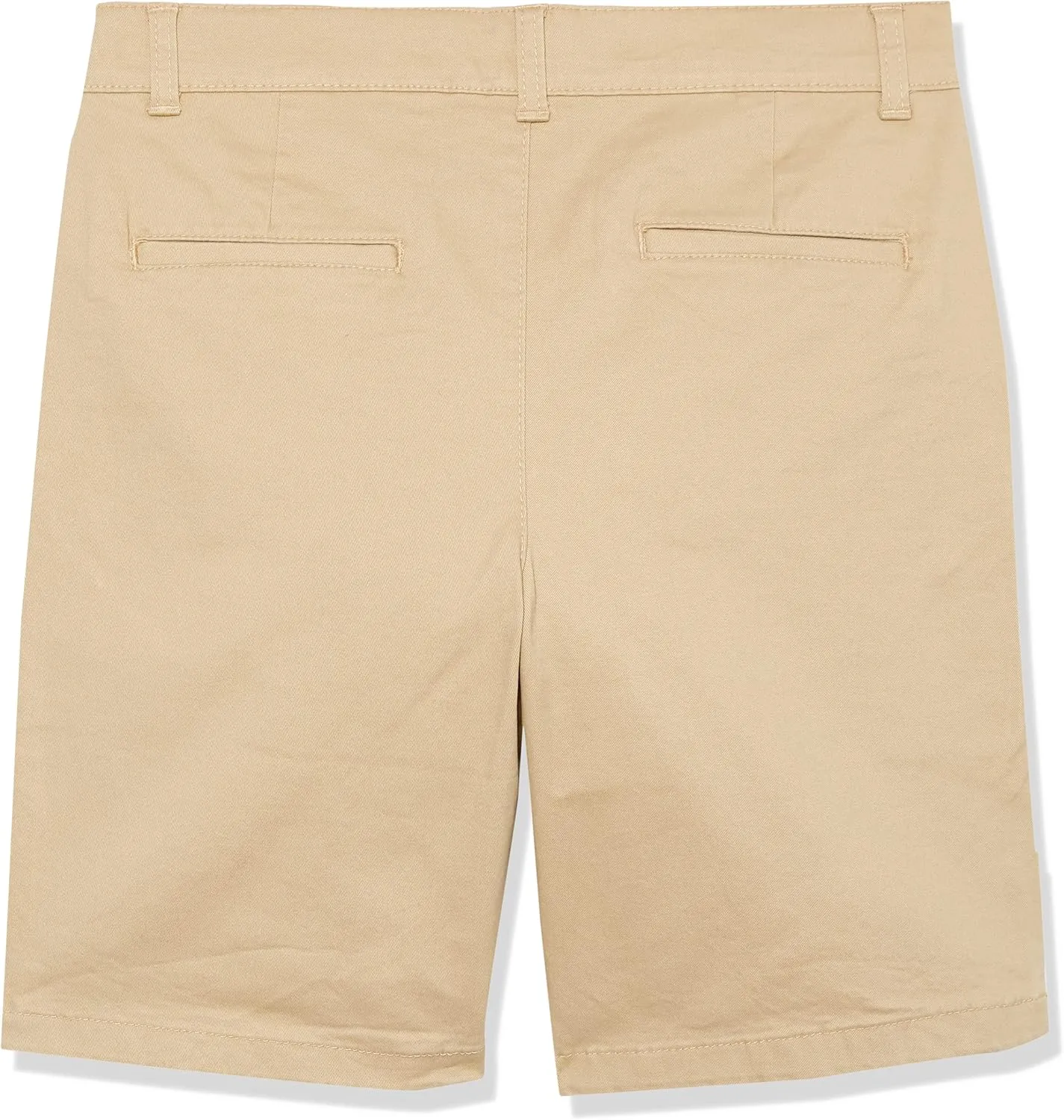 Amazon Essentials Boys and Toddlers' Uniform Woven Flat-Front Shorts (Wrinkle Resistant), Pack of 3