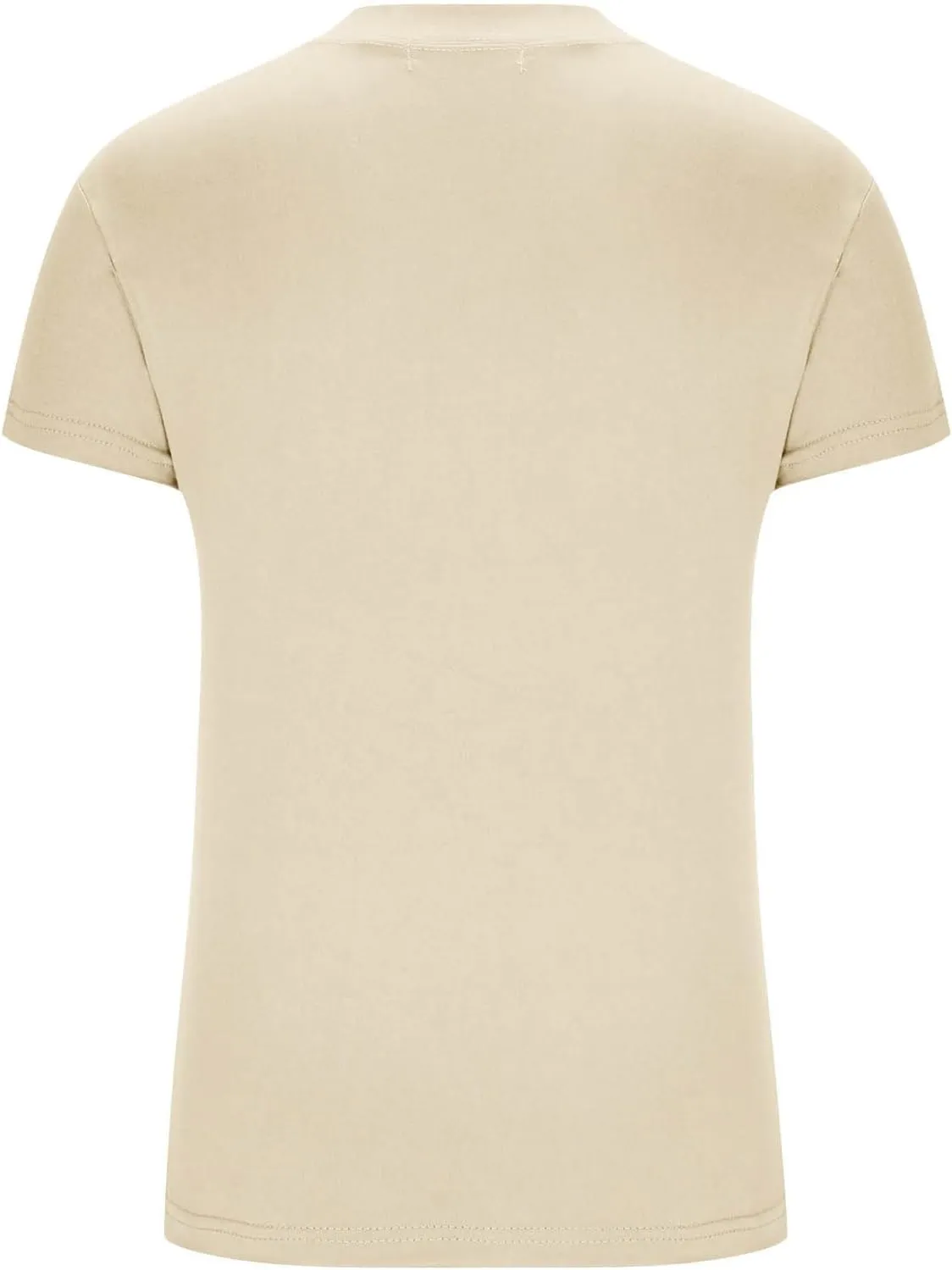 Basic Slim Fit Short Sleeve Tops Womens Summer 2025 Crew Neck Tops Fashion Basic Tee Shirts Casual Going Out Top