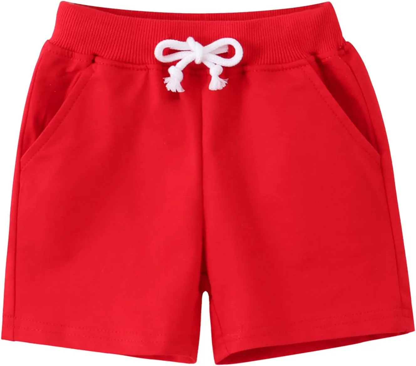 Boys Athletic Running Shorts Basketball Performance Short Kids Quick Dry Active Gym Sports Soccer Shorts with Pockets