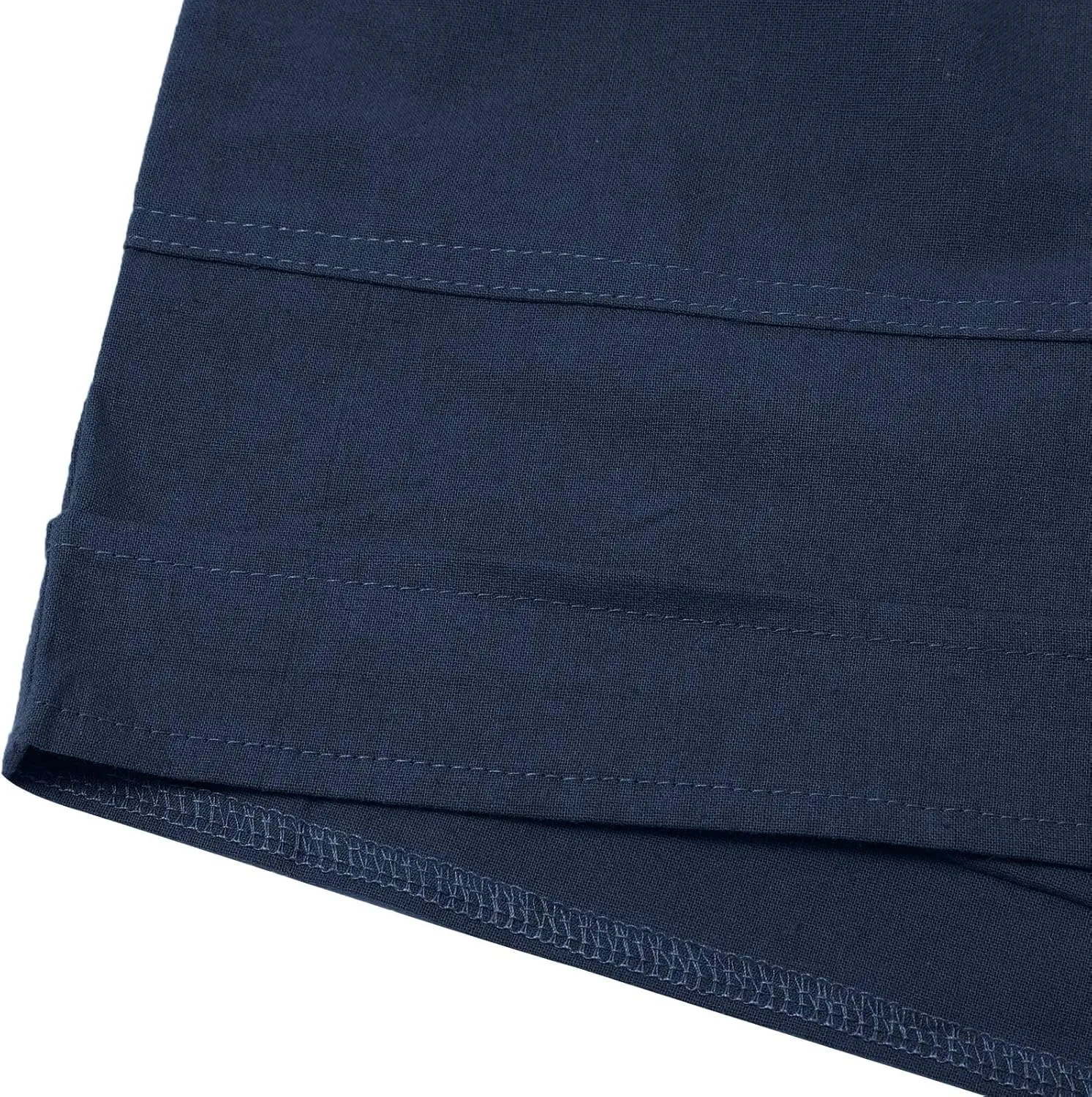 Cotton Linen Shorts for Women 2023 Loose Plain Summer Shorts Folded Hem Drawstring Elastic Waist Shorts with Pockets