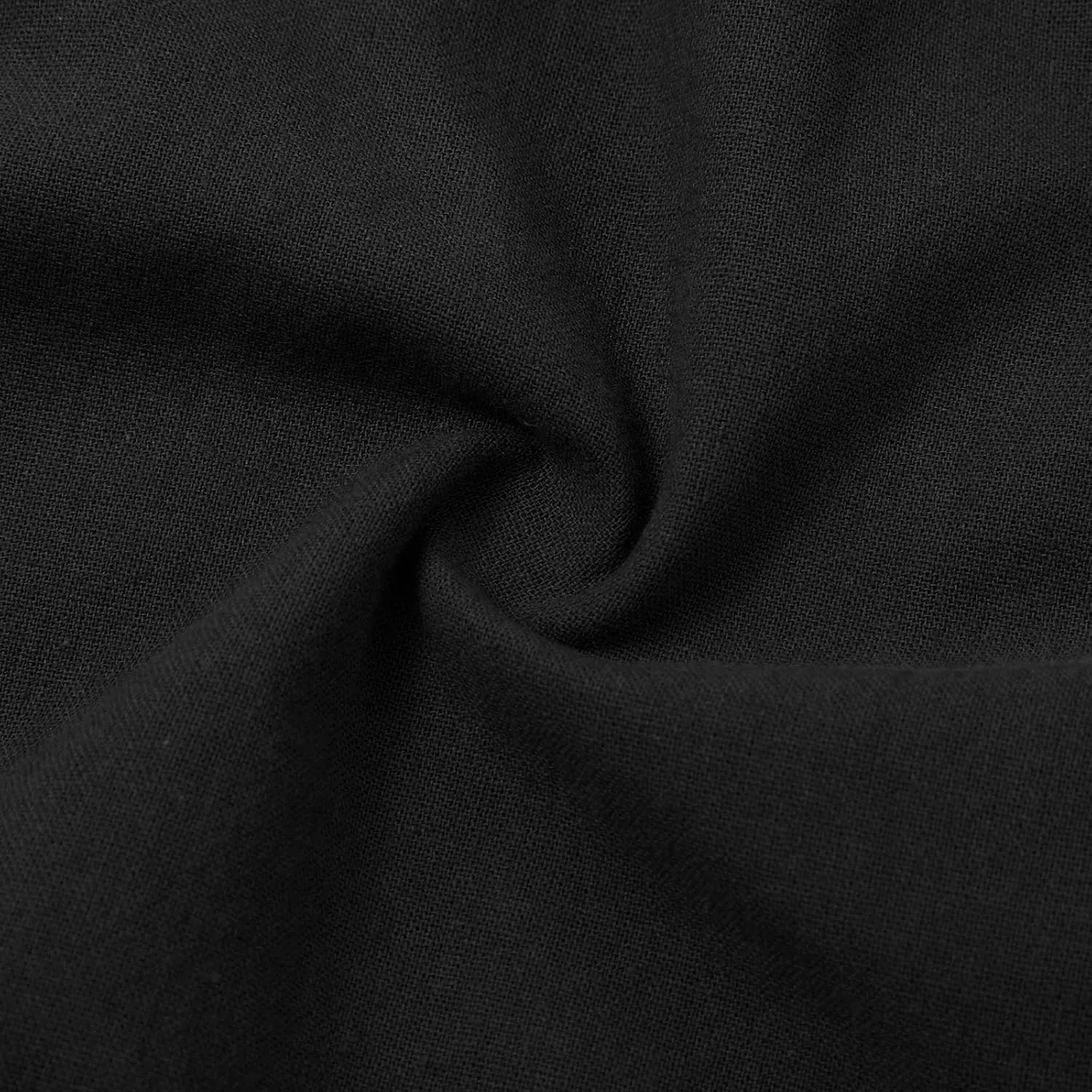 Cotton Linen Shorts for Women 2023 Loose Plain Summer Shorts Folded Hem Drawstring Elastic Waist Shorts with Pockets