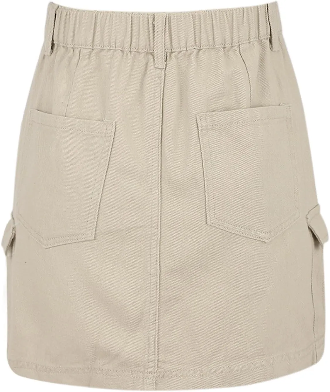 Denim Skirts for Women High Waisted Jean Skorts with Slit Cute Skort Shorts Casual Stretch Mini Jean Skirt Shorts