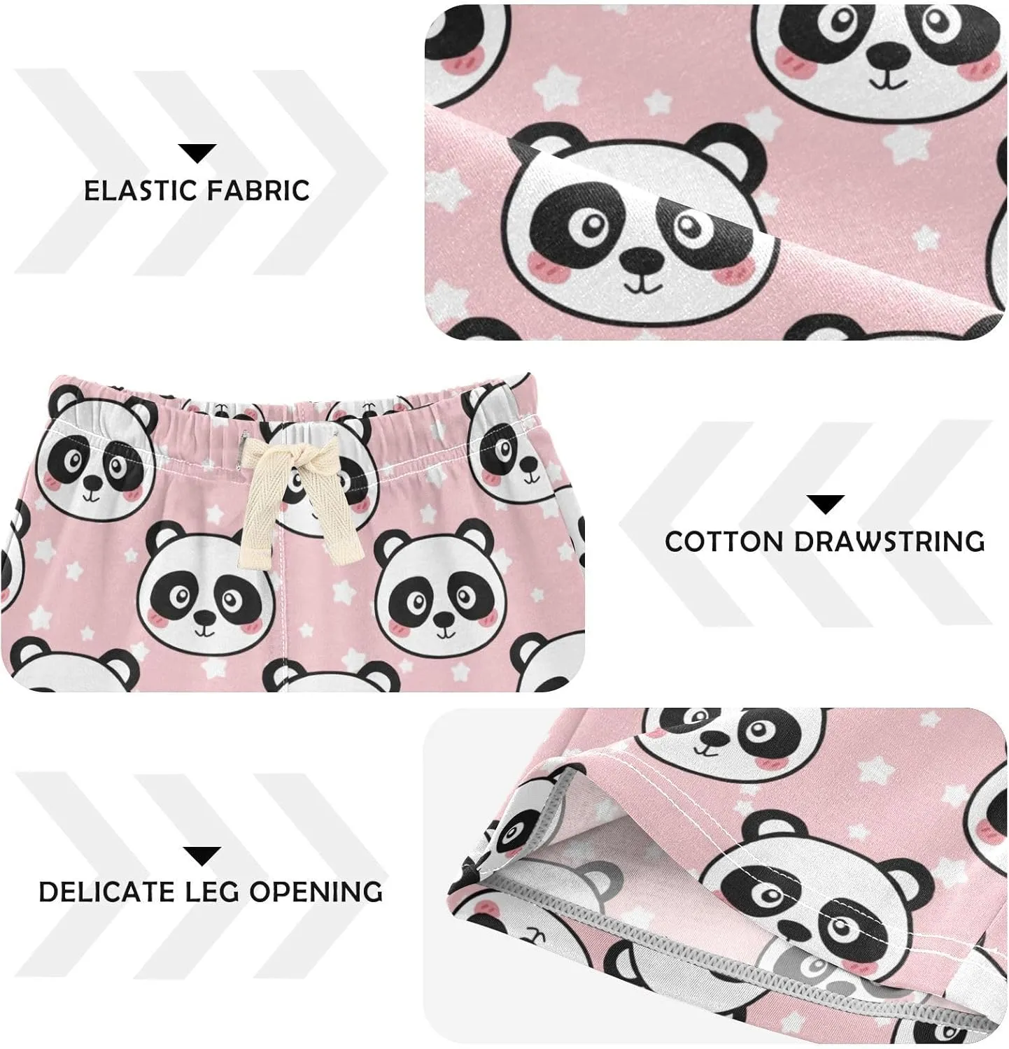 DOMIKING Baby Boy Shorts Toddler Cotton Shorts Elastic Waist Kid's Athletic Shorts 2T-5T
