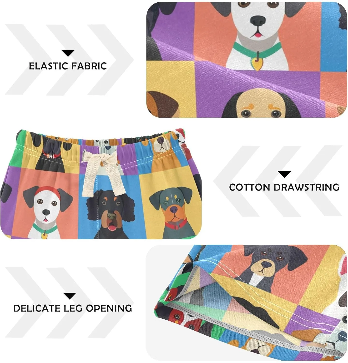 DOMIKING Baby Boy Shorts Toddler Cotton Shorts Elastic Waist Kid's Athletic Shorts 2T-5T