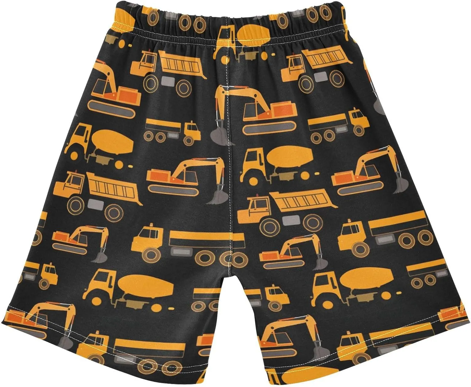 DOMIKING Baby Boy Shorts Toddler Cotton Shorts Elastic Waist Kid's Athletic Shorts 2T-5T
