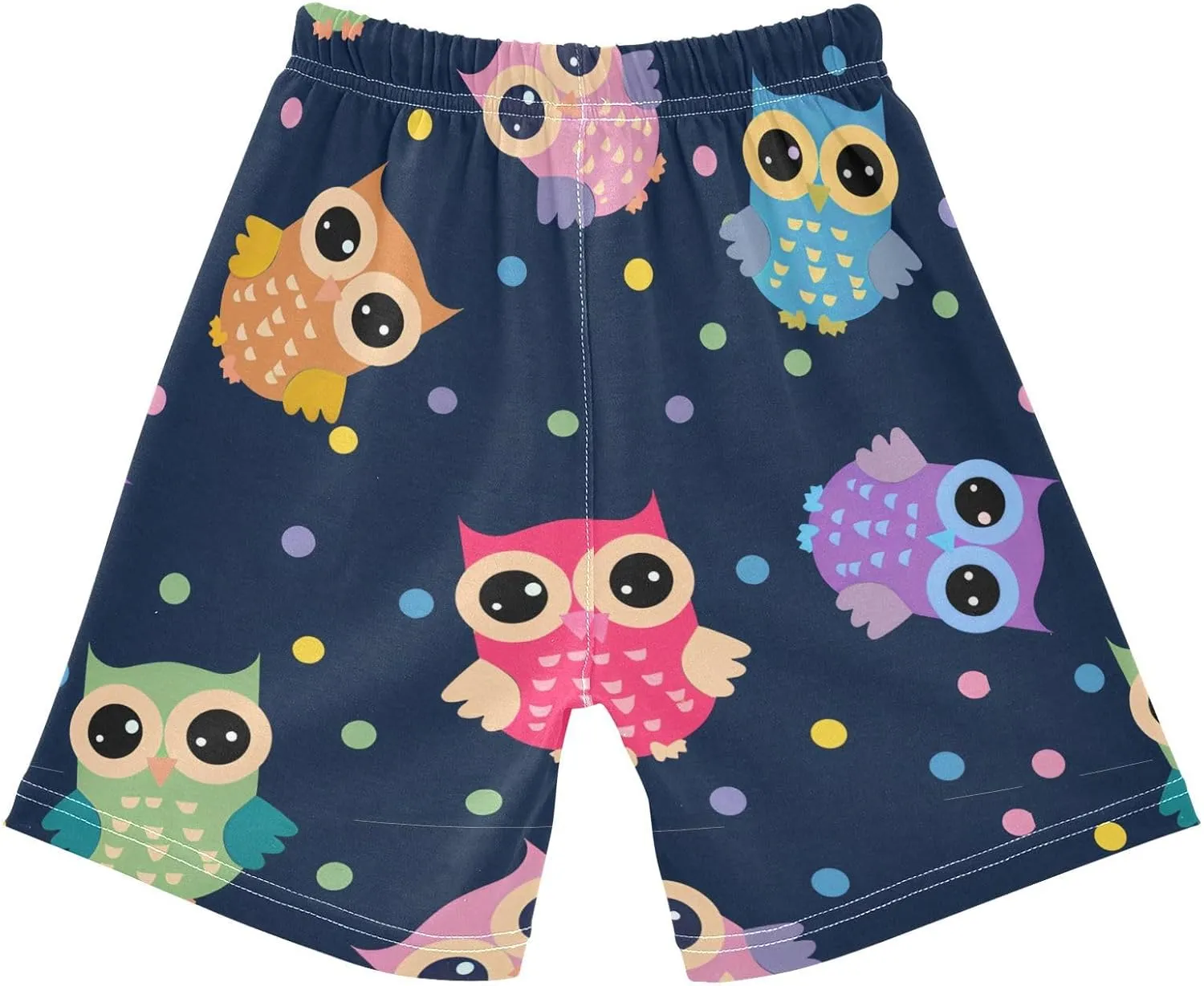 DOMIKING Baby Boy Shorts Toddler Cotton Shorts Elastic Waist Kid's Athletic Shorts 2T-5T