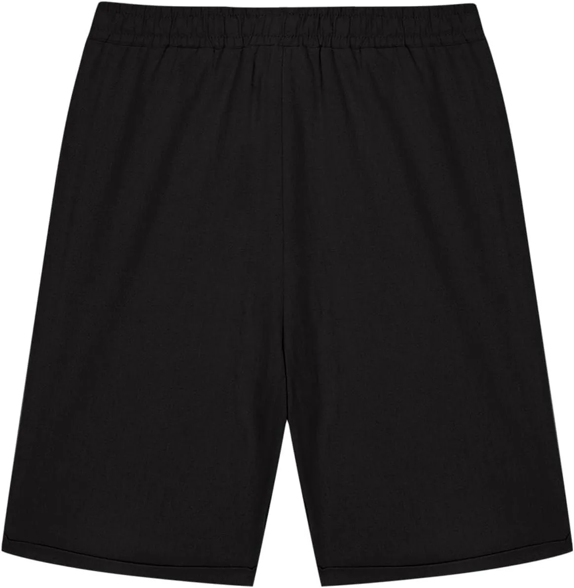 Girls Casual Bermuda Shorts Kids Knee Length High Waisted Summer Shorts Linen Comfy Drawstring Short Pants with