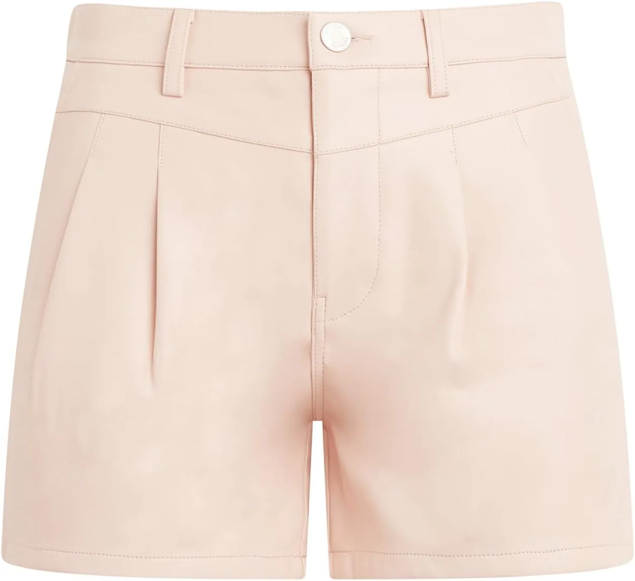 HUDSON Women's Mid Rise Pleated Short