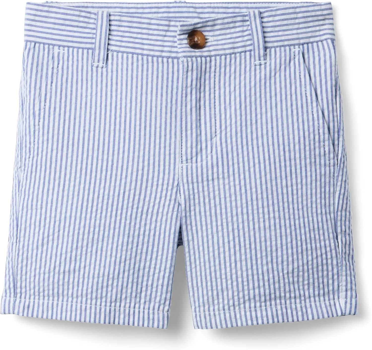 Janie and Jack Boys' Seersucker Flat Front Shorts (Toddler/Little Big Kid)