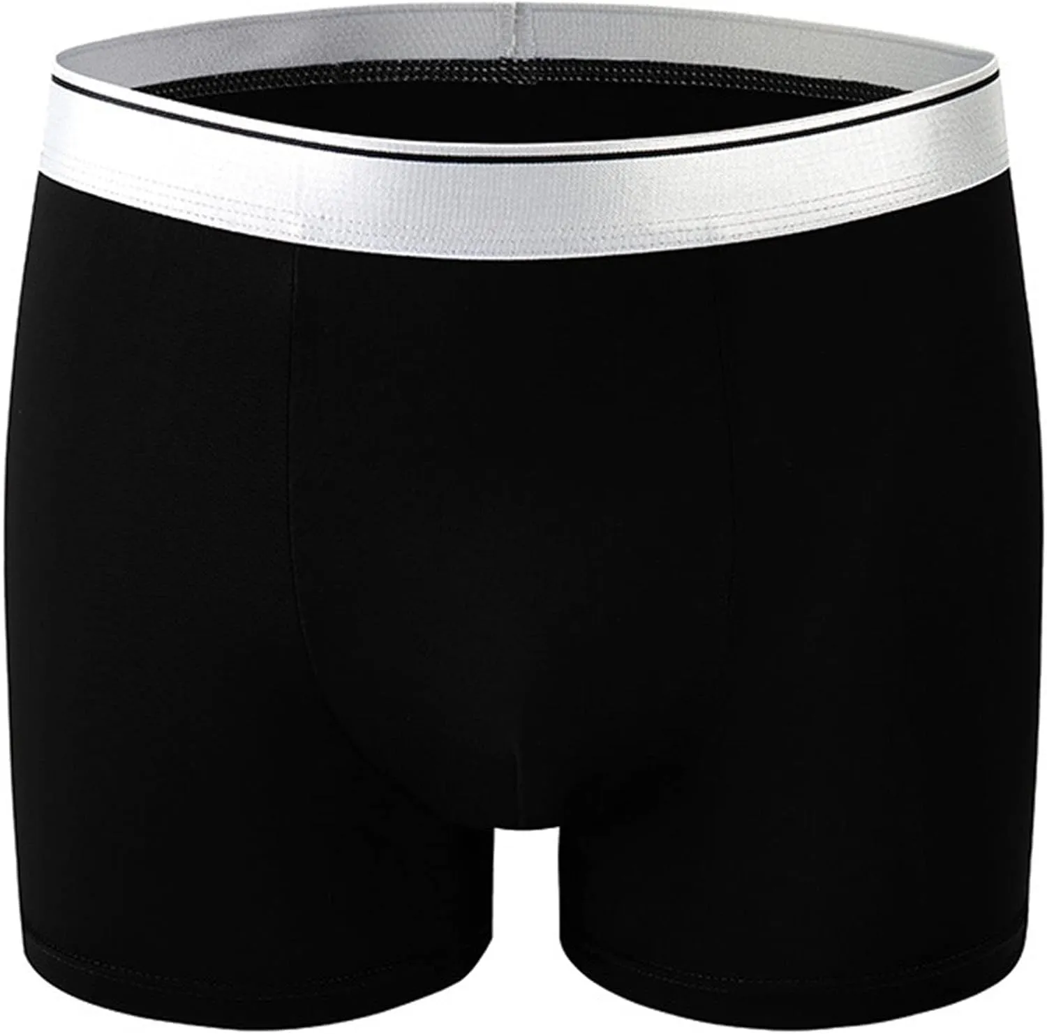 JEKE-DG Men's Traceless Ice Silk Boxer Brief Underwear Low Rise Transparent Briefs Soft Breathable Trunks Underwear