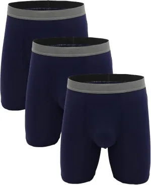 JEKE-DG Men's Underwear Boxer Briefs Boxer Pants And Ice Silk Pants Moisture-Wicking Stretch-Cotton Underwear