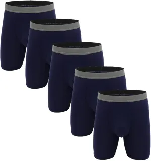 JEKE-DG Men's Underwear Boxer Briefs Boxer Pants And Ice Silk Pants Moisture-Wicking Stretch-Cotton Underwear