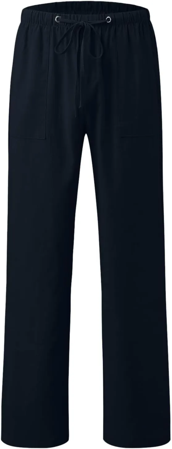 Joggers for Men Slim-Fit Joggers Sweatpant Training Sports Pull On Pant Comfort Soft Jogging Bottoms