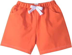 Kids Pull on Jogger Shorts Boys Girls Stretch Chino Shorts Summer Elastic Waist Drawstring Quick Dry Athletic Pants