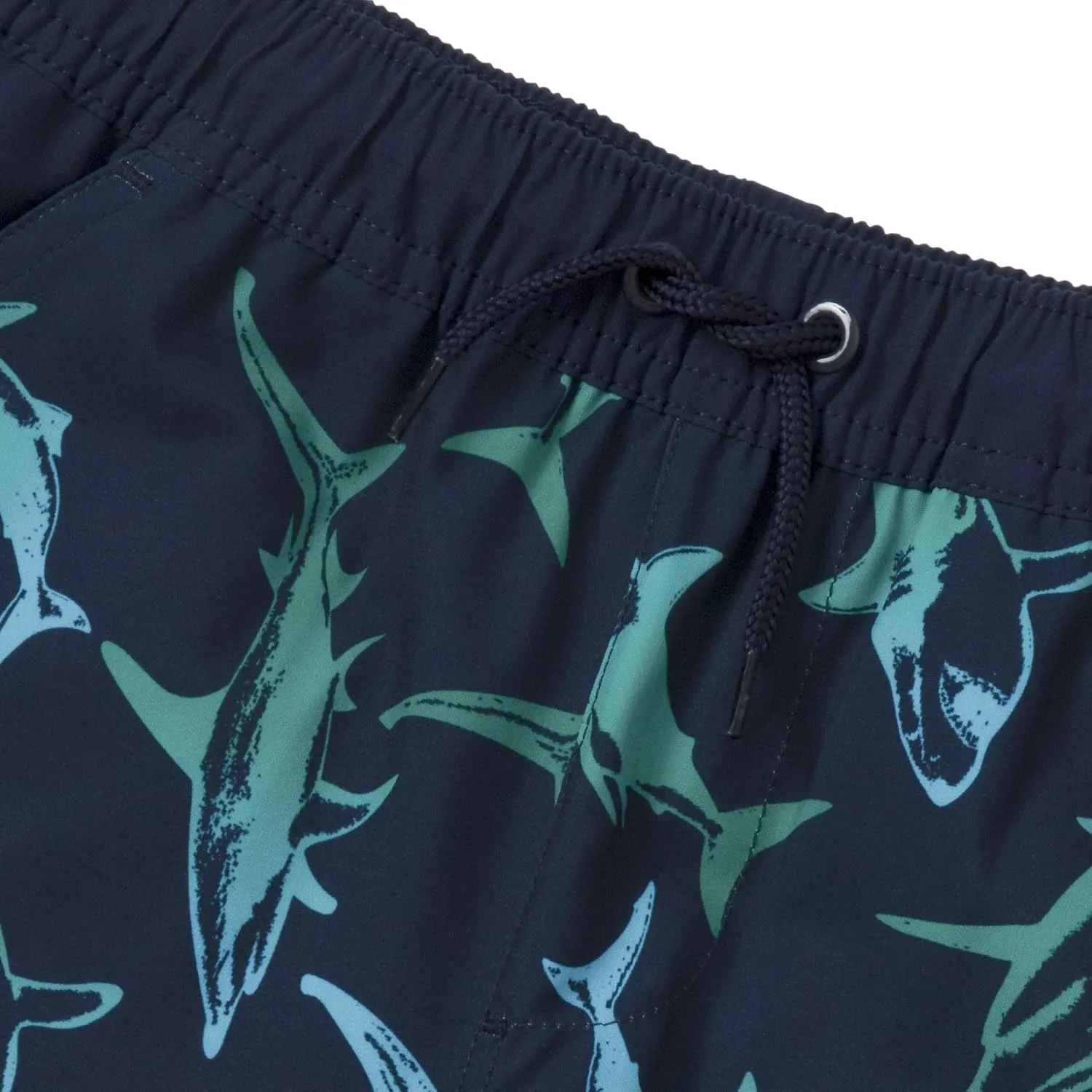 Lands' End Boys Slim Stretch Hydroliner Swim Trunks
