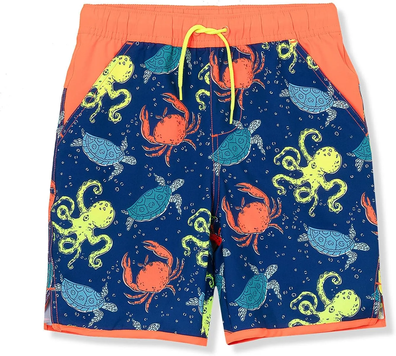 Lands' End Boys Slim Stretch Hydroliner Swim Trunks