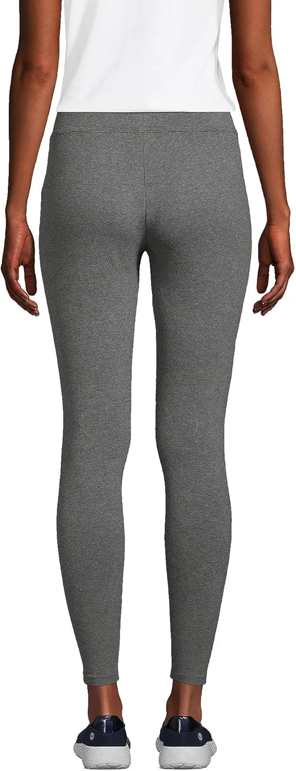 Lands' End Women's Starfish Mid Rise Knit Leggings
