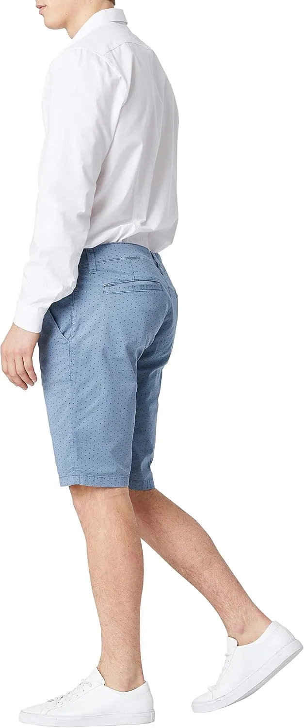 Mavi Men's Jacob Mid Rise Slim Twill Shorts