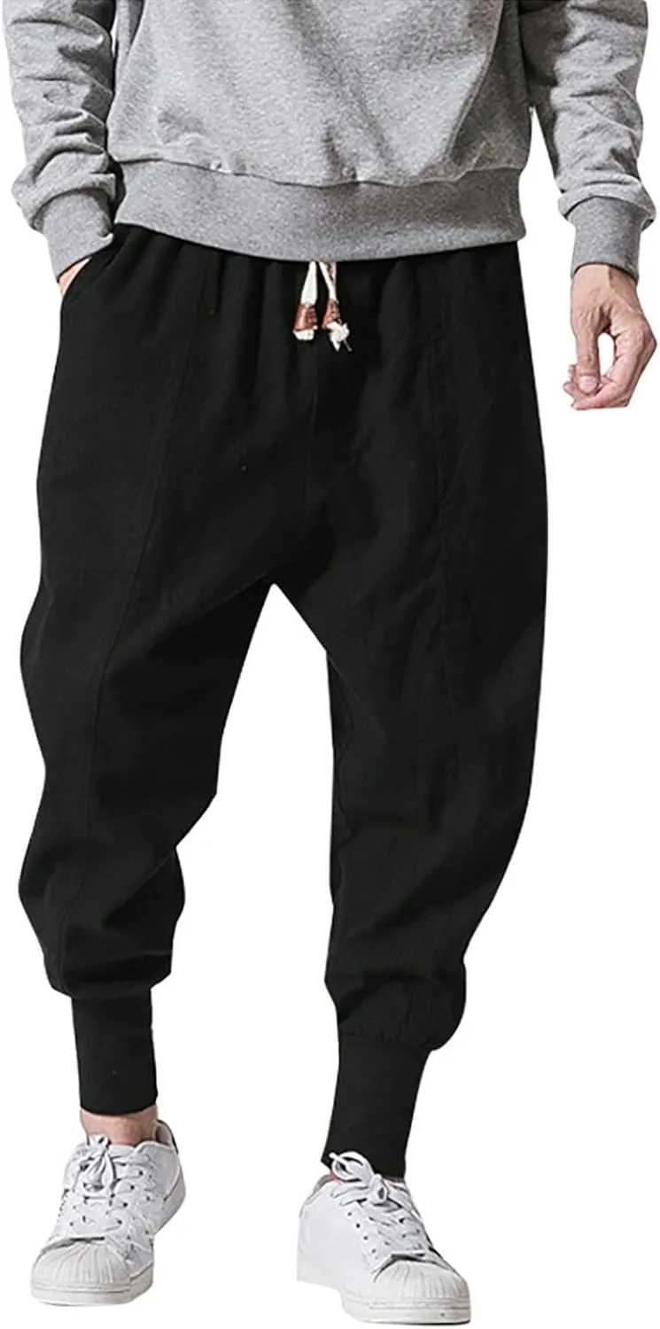 Men Lightweight Jogging Pant Pull On Work Joggers Relaxed Fit Sport Casual Sweatpants Breathable Sweat Pants