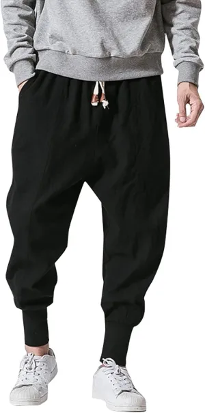 Men Lightweight Jogging Pant Pull On Work Joggers Relaxed Fit Sport Casual Sweatpants Breathable Sweat Pants
