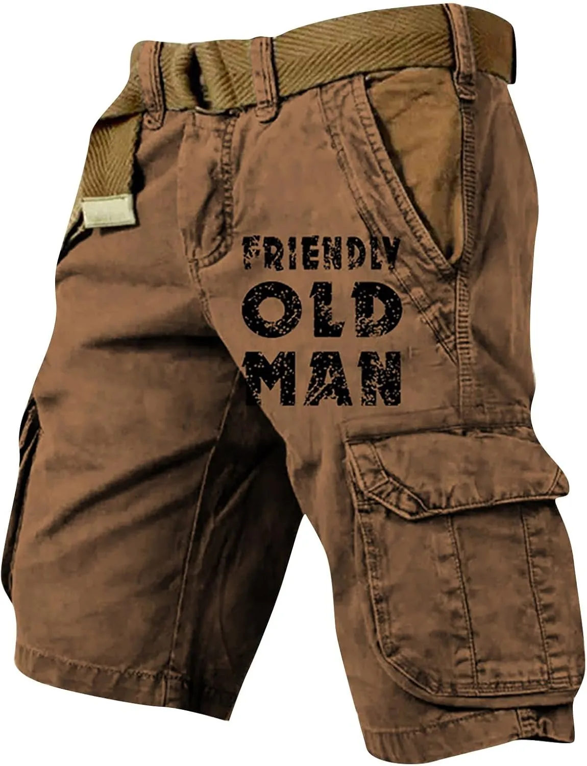 Men's Cargo Shorts Lightweight Fashion Trunks Stretch Jogging Ripstop Quick Dry Summer Activewear Breathable Shorts