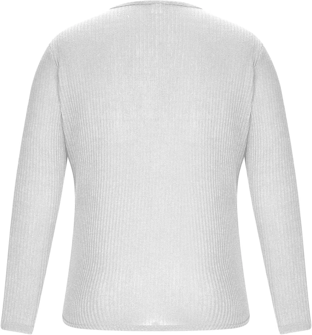 Men's Casual Slim Fit Deep V-Neck Pullover Long Sleeve Knitted Pullover Sweaters Top Lightweight Vintage Knitwear