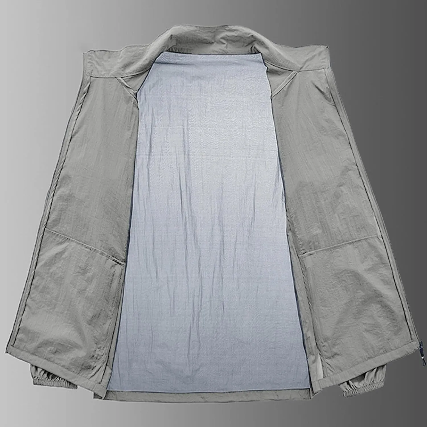 Mens Cycling Rain Jacket Outdoor Lightweight Waterproof Packable Soft Shell Windbreaker Jacket for Hiking Golf Running