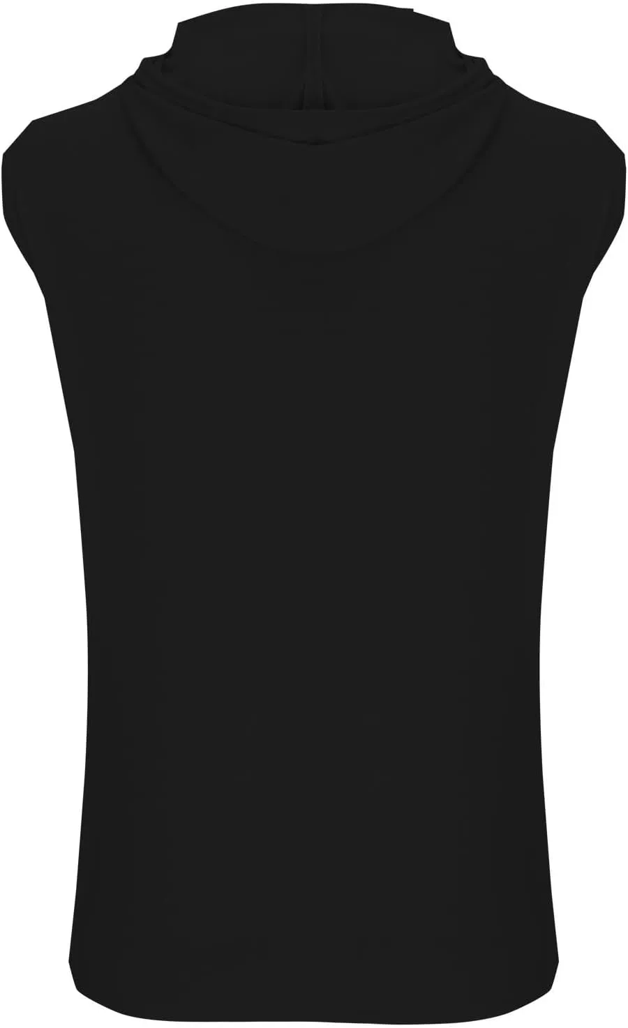 Mens Hooded Tank Tops Sleeveless Gym Hoodies Workout Cut Off Muscle Shirts Lightweight Casual Athletic Relax T-Shirts