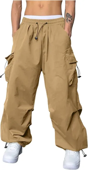 Men's Pants Casual Lightweight Joggers Beach Walking Running Sweatpant Stretch Waist Lounge Pant