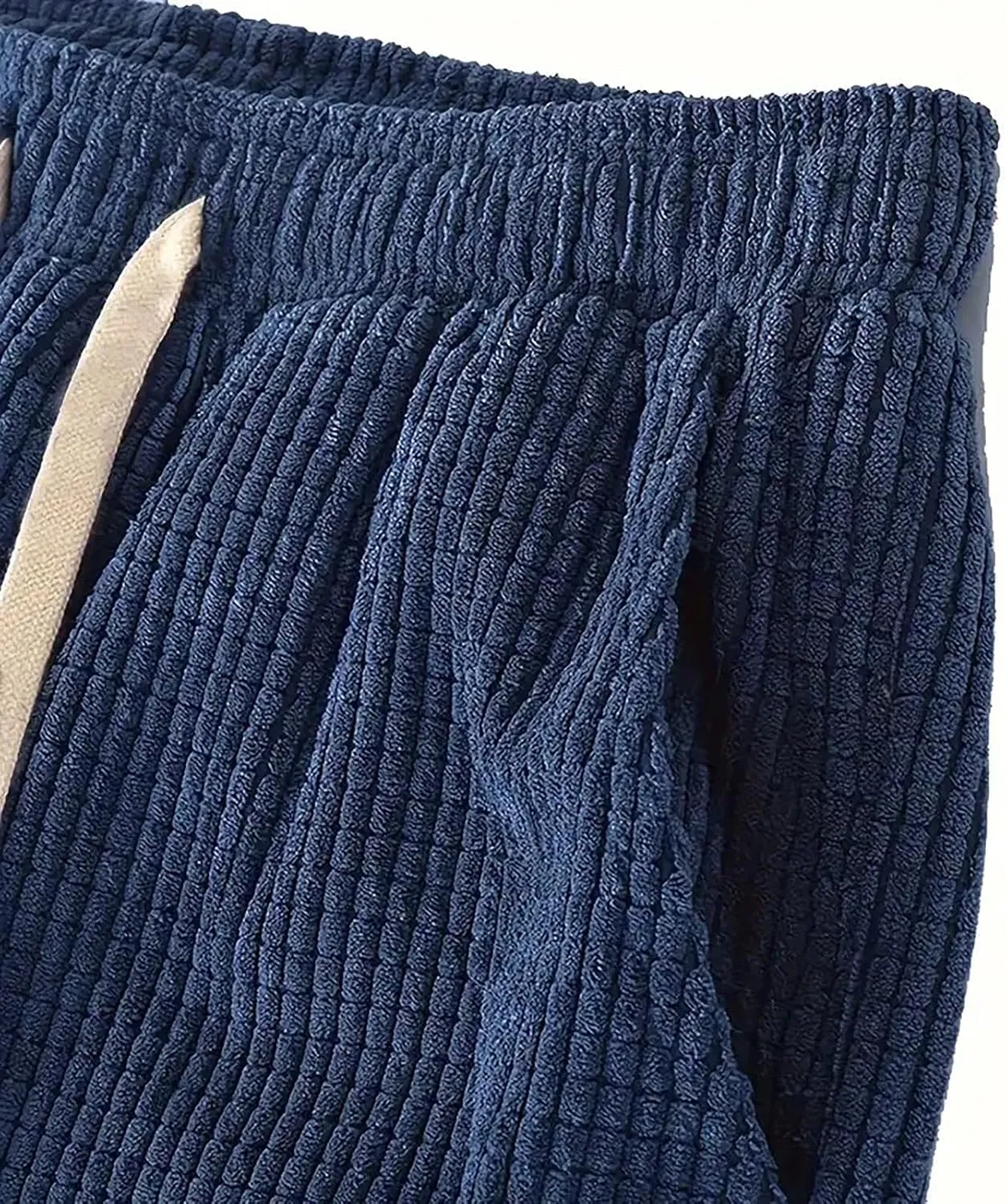 Men's Pants Casual Lightweight Joggers Beach Walking Running Sweatpant Stretch Waist Lounge Pant