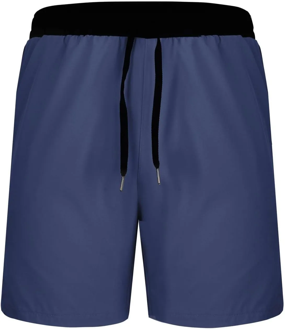 Men's Quick Dry Mesh Shorts with Pockets Running Gym Breathable Lightweight Shorts Elastic Waist Shorts Beach Trunks