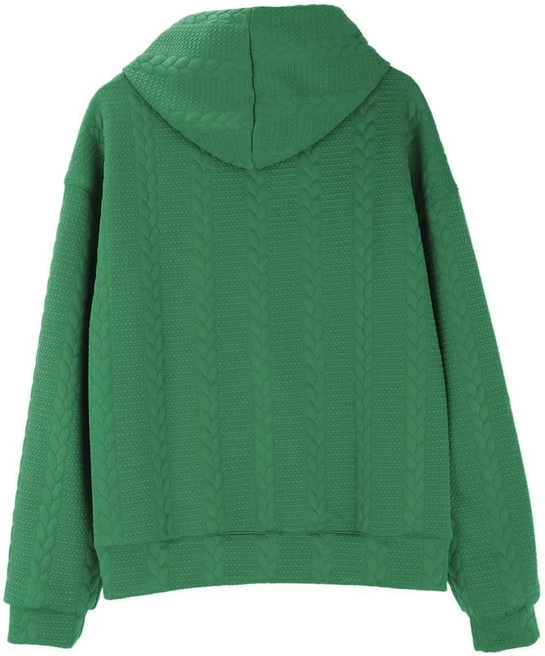 Mens Relaxed Fit Knitted Hoodie Hipster Casual Long Sleeve Solid Color Pullover Sweater Lightweight Hooded Sweatshirt