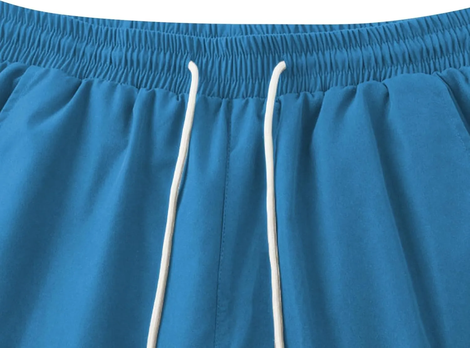 Mens Shorts Casual Loose Fit Cool Summer Outdoor Camp SweatShorts Fashion Drawstring Straight Shorts Leg with Pocket