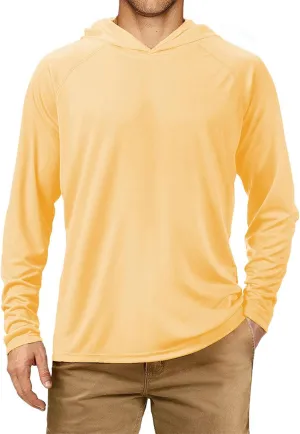 Men's Sun Protection Shirts UV UPF 50  Long Sleeve Summer Silm Fit Hoodies Outdoor Outfits Fishing Swimming Running