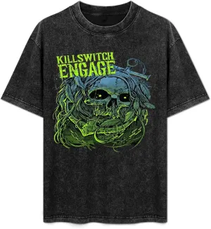 Men's Women's Vintage Oversized Short Sleeve T-Shirt Cool Drop Shoulder Tees Tops