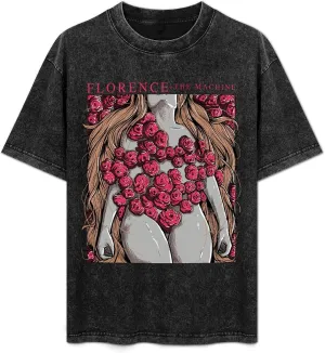 Mens Womens Vintage Oversized Short Sleeve T Shirts Cool Drop Shoulder Tees Top