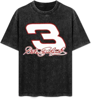Men's Women's Vintage Oversized Short Sleeve T-Shirts Novelty Drop Shoulder Tees Tops