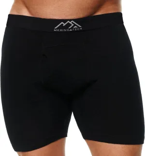 Merino.tech Merino Wool Underwear Mens - 100% Merino Wool Base Layer Boxer Briefs for Men