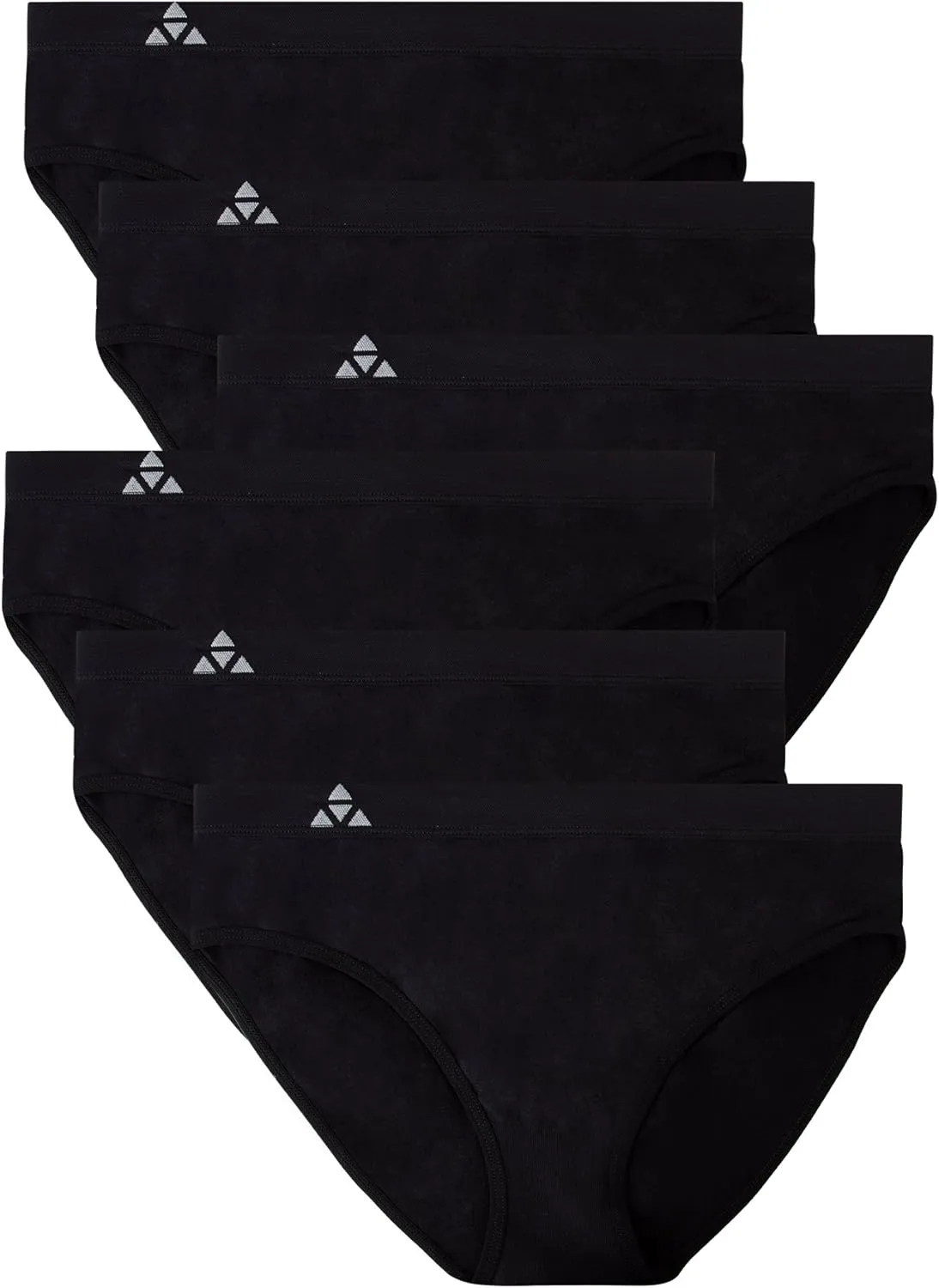 Moisture Wicking Underwear for Women, Seamless Workout Hipster Brief Bikini Panties
