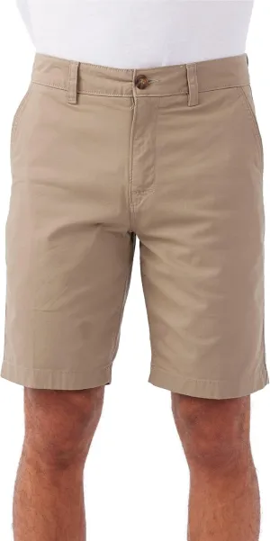 O'NEILL Men's Khaki 20-Inch Outseam Quick Dry Jay Stretch Chino Shorts - Classic Bermuda Shorts for Men