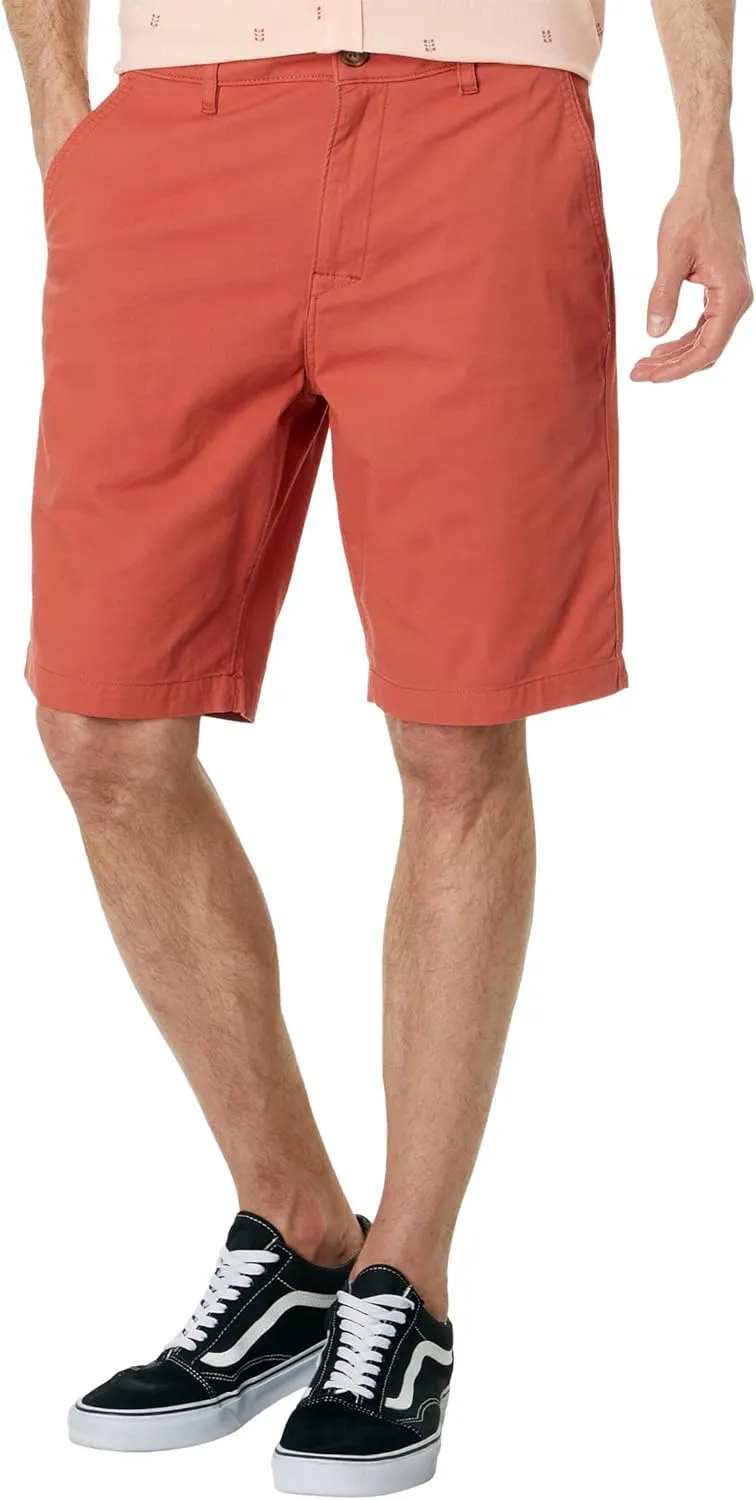 O'NEILL Men's Khaki 20-Inch Outseam Quick Dry Jay Stretch Chino Shorts - Classic Bermuda Shorts for Men