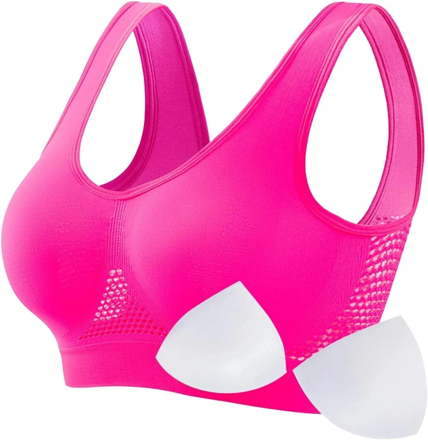 Padded Bralettes for Women Everyday Full Coverage Cushioned Underwire Bra Comfortable Wireless Padded Bras