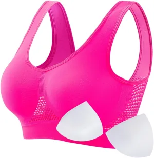 Padded Bralettes for Women Everyday Full Coverage Cushioned Underwire Bra Comfortable Wireless Padded Bras