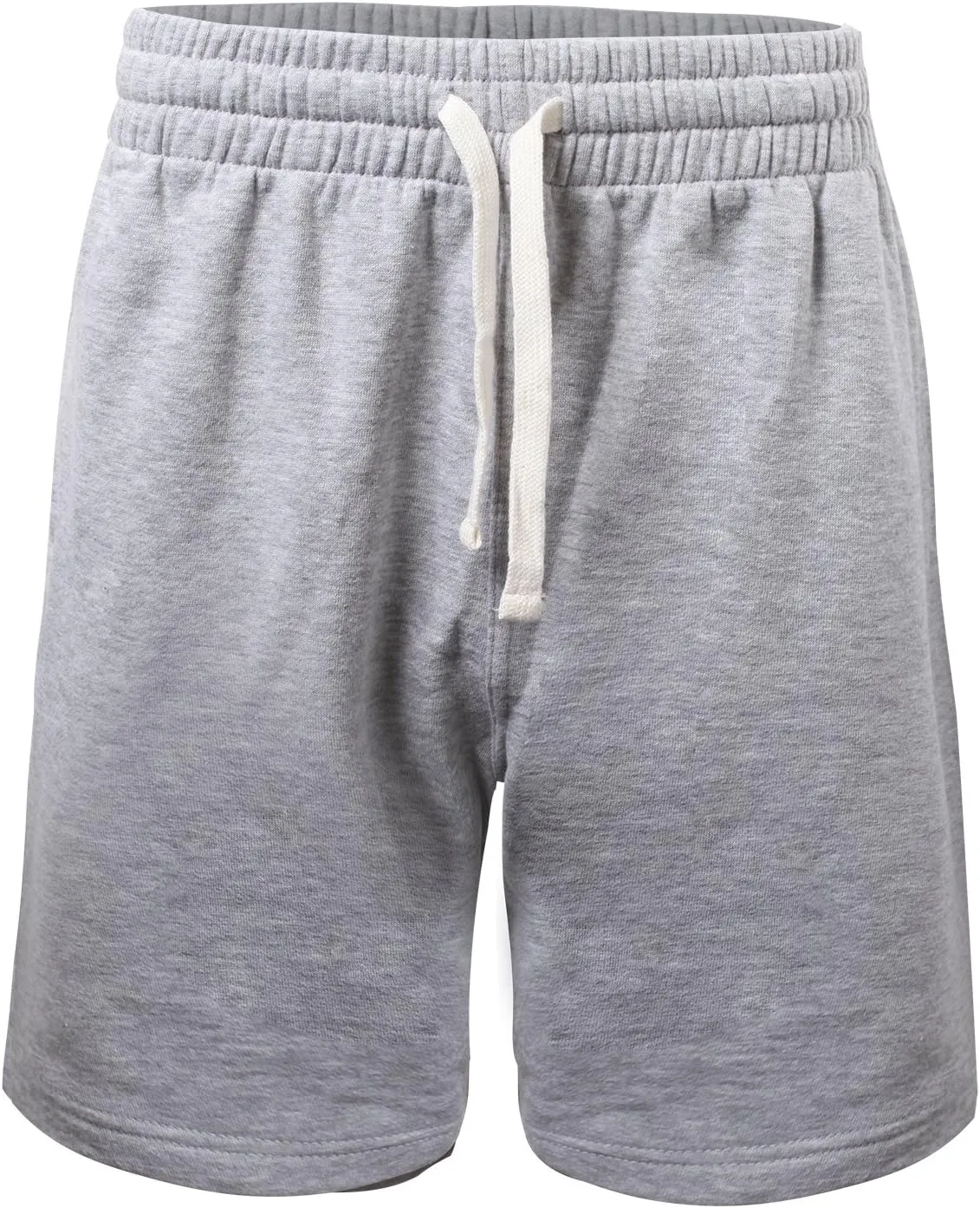 PROGO USA Men’s Shorts – Classic Fleece Workout Shorts - Men Shorts Casual with Elastic Waist