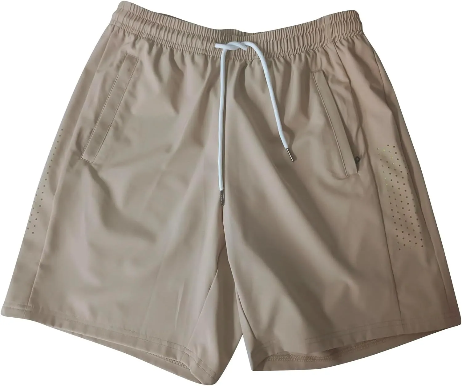 Running Shorts for Men Casual 2025 Summer Elastic Waist Shorts Lightweight Breathable Stretch Quick Dry Short w/Pockets