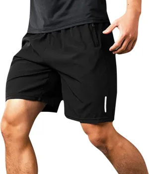 Running Shorts for Men Stretch Lightweight Breathable Gym Shorts Quick Dry Athletic Training Workout Sport Short