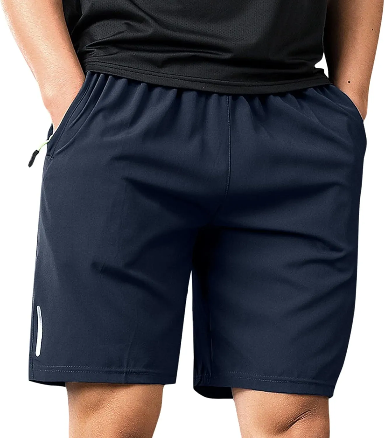 Running Shorts for Men Stretch Lightweight Breathable Gym Shorts Quick Dry Athletic Training Workout Sport Short