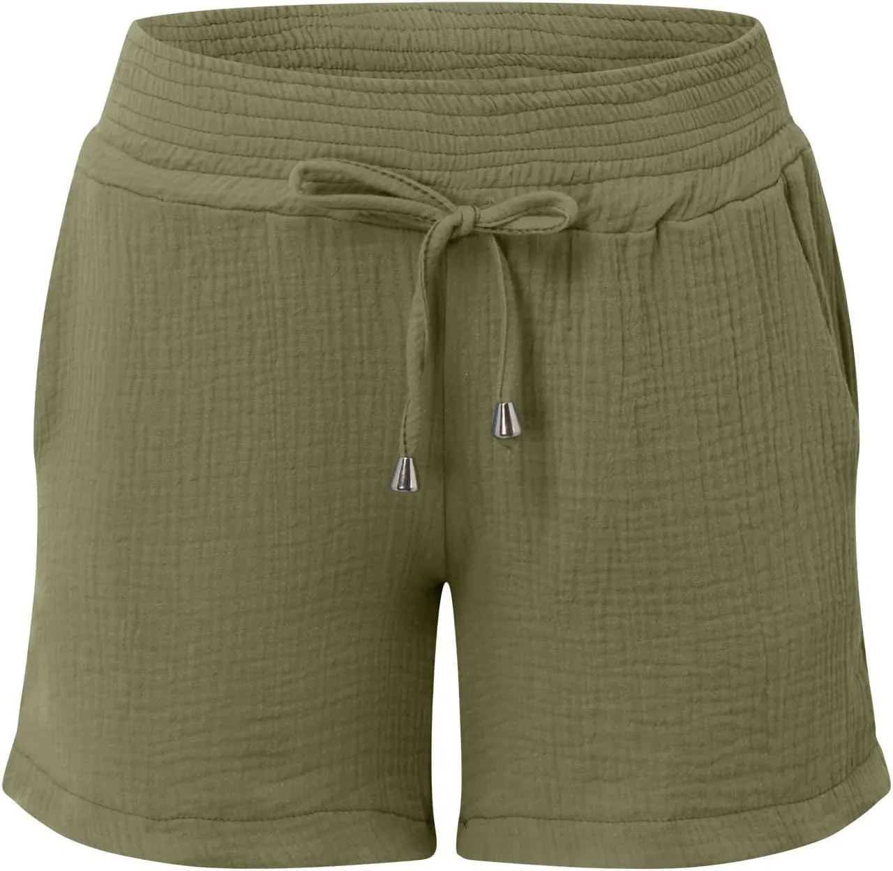 Shorts for Women 2024 Trendy Summer Casual Maternity Shorts Going Out Shorts with Pocket Elastic Waist Shorts